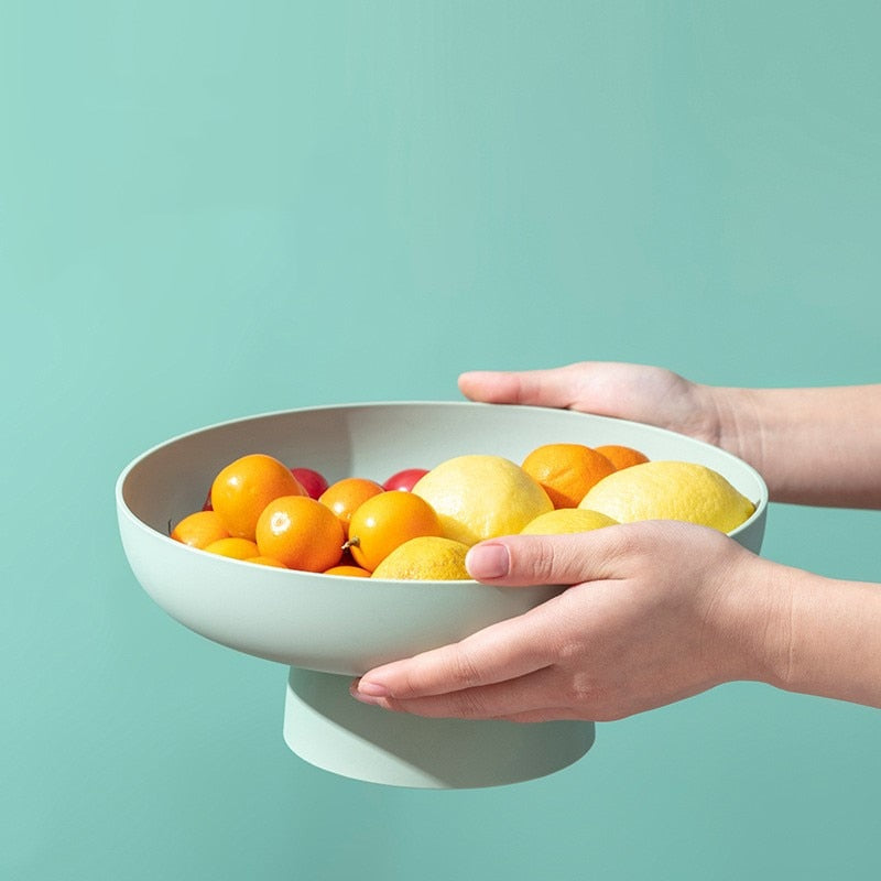 Minimalist Plastic Fruit Bowl