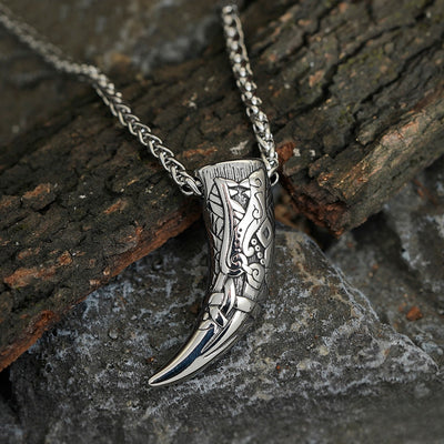 VIKING HORN NECKLACE