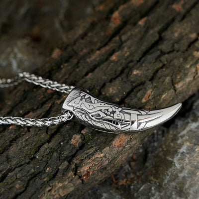 VIKING HORN NECKLACE